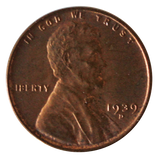 1939 / Lincoln Wheat Penny
