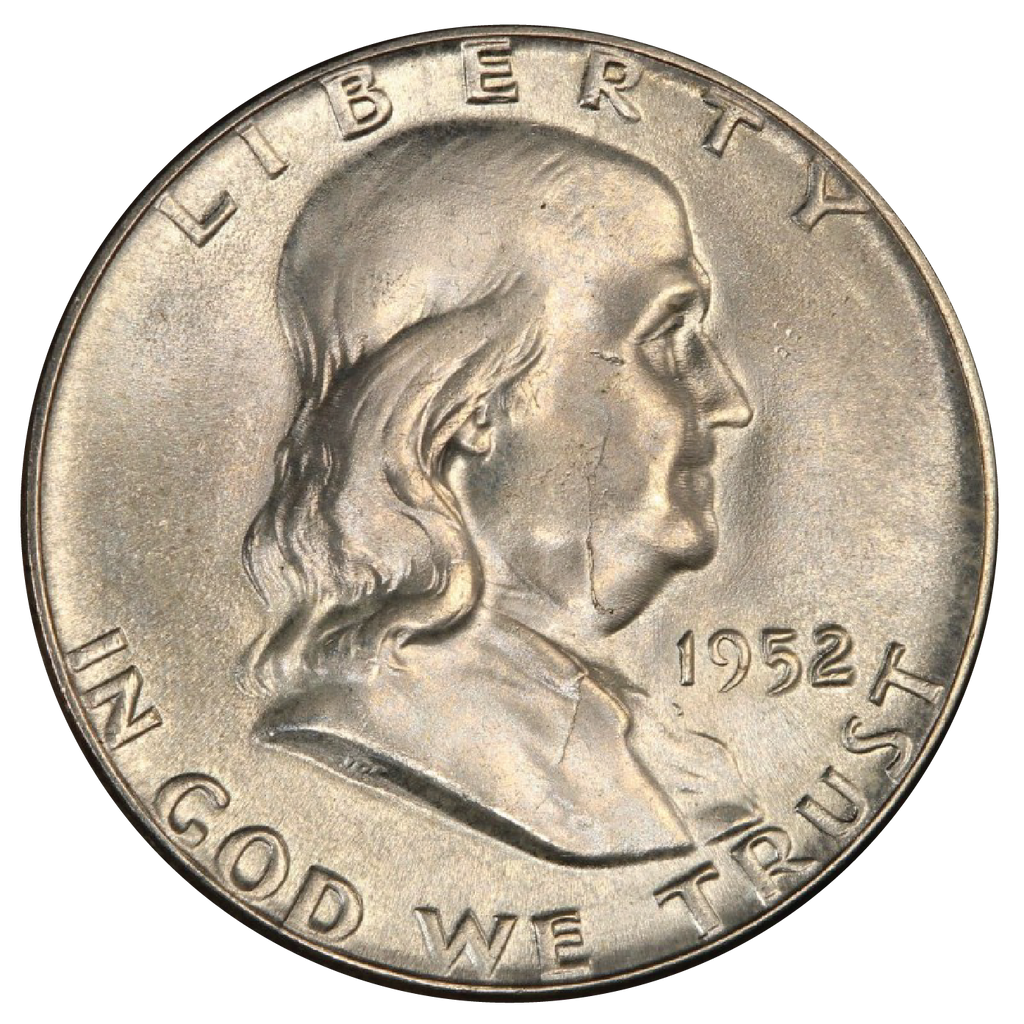 1952 / Benjamin Franklin Silver Half Dollar