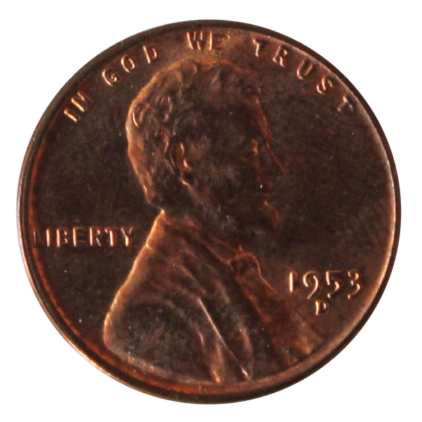 1953 / Lincoln Wheat Penny BU