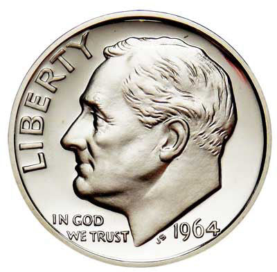 2002 / Roosevelt Dime Deep Cameo Proof