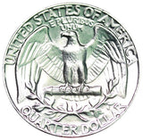 1964 / Washington Quarter Silver AU