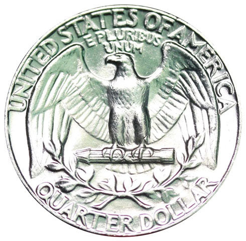1964 / Washington Quarter Silver AU
