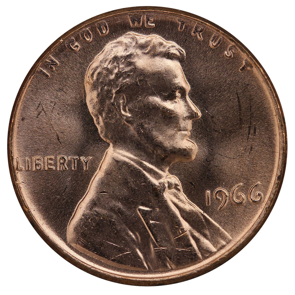1966 / Lincoln Memorial BU Penny