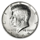 1966 / Kennedy Half Dollar BU (40% Silver)