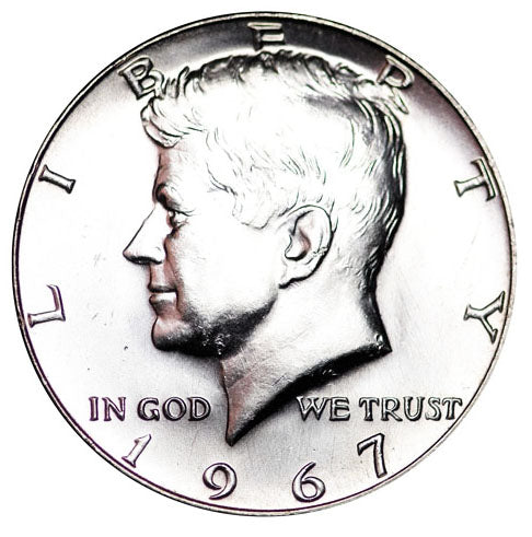 1967 / Kennedy Half Dollar BU (40% Silver)