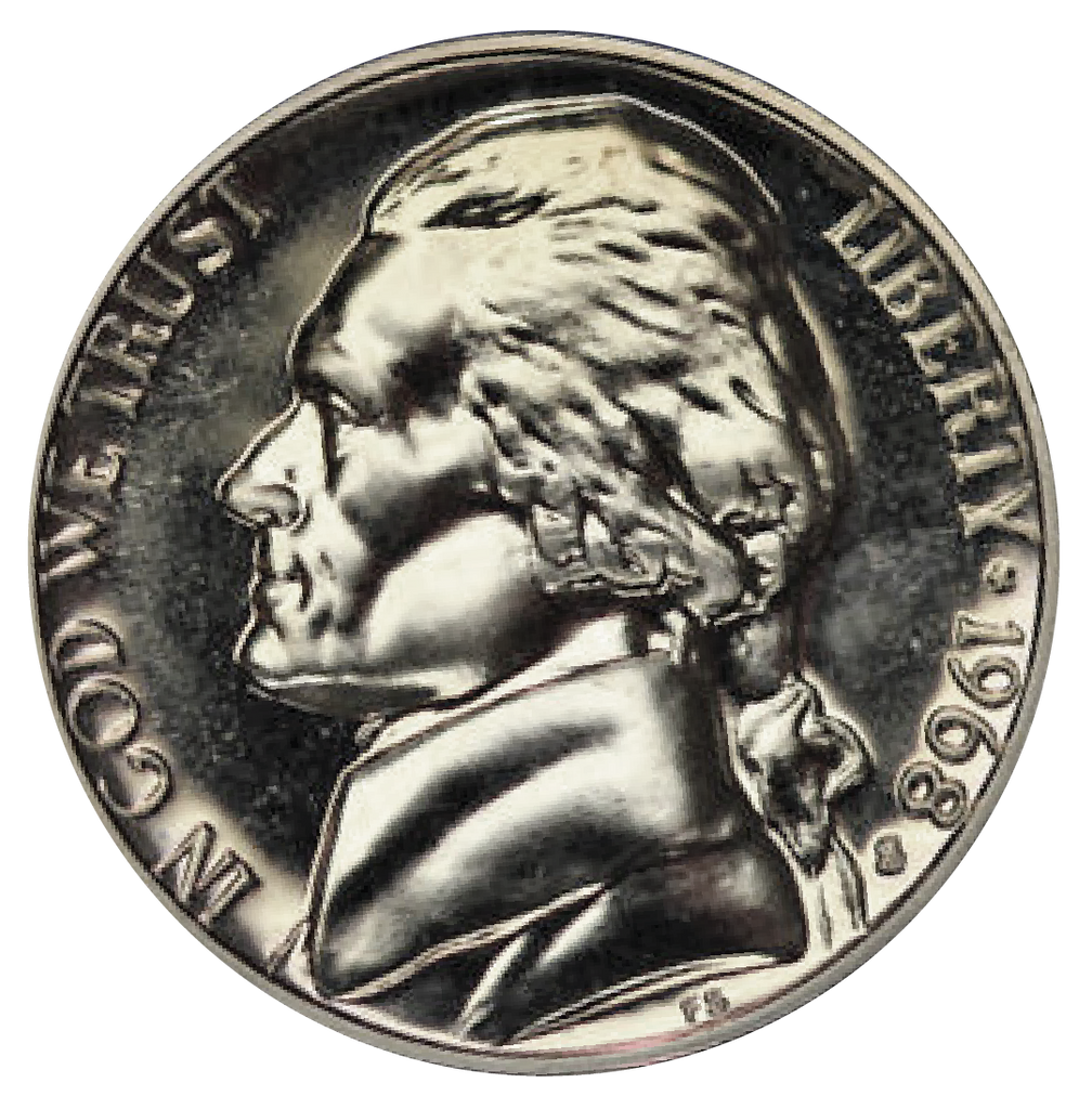 1968 / Jefferson Nickel Gem Proof