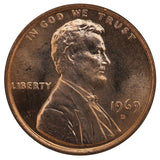 1969 / Lincoln Memorial BU Penny