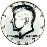 1969 / Kennedy Half Dollar Gem Proof (40% Silver)