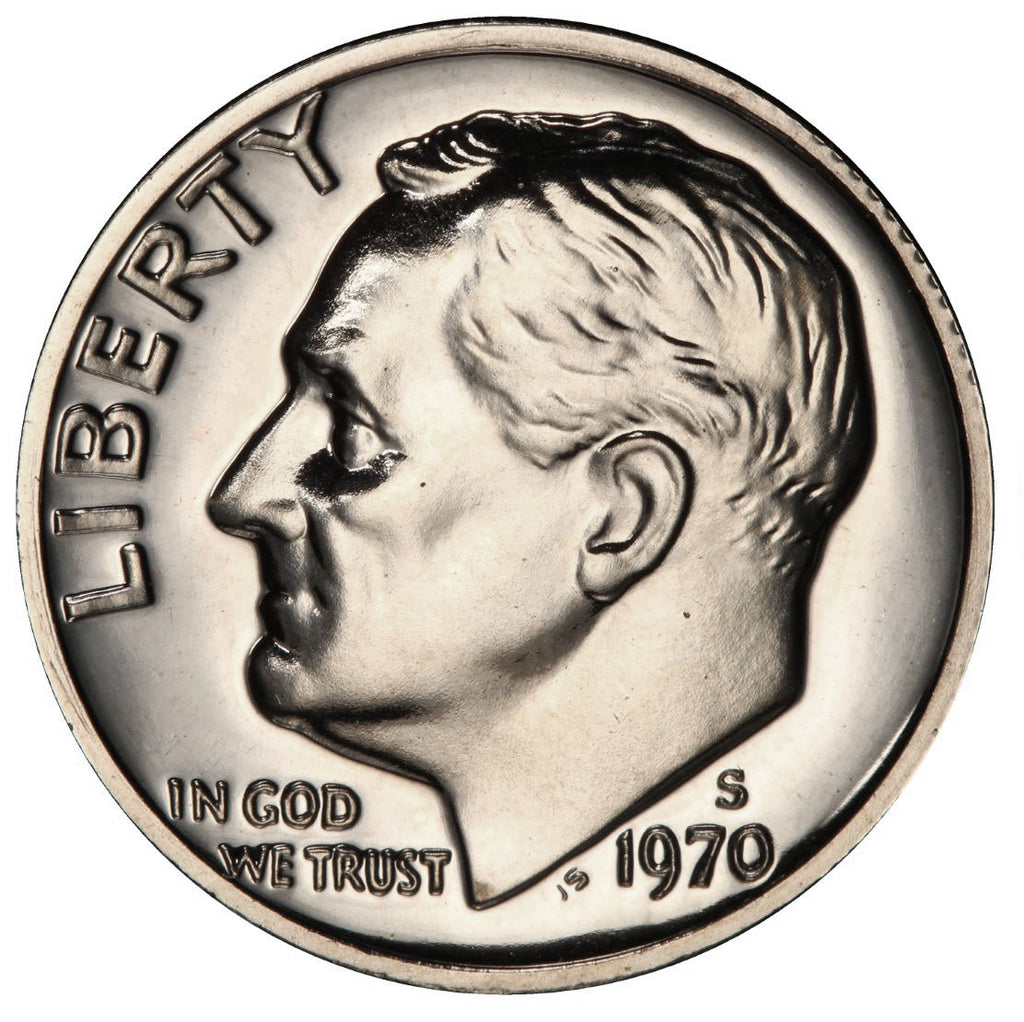 1970 / Roosevelt Dime Gem Proof