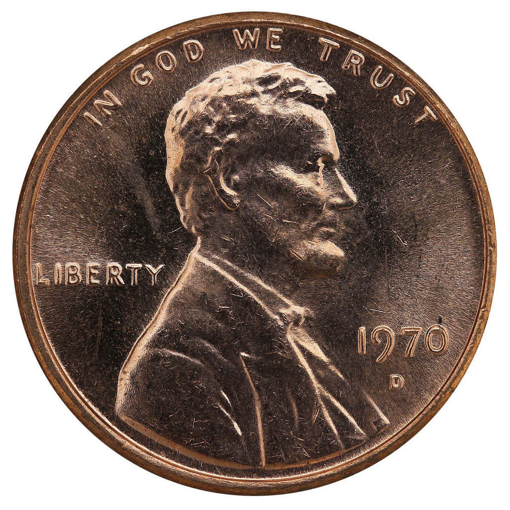 1970 / Lincoln Memorial BU Penny