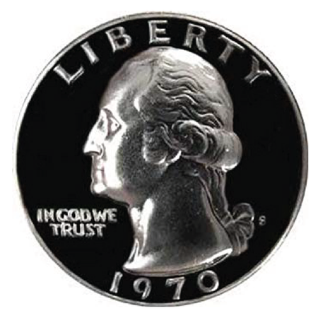 1970 / Kennedy Half Dollar Gem Proof (40% Silver)