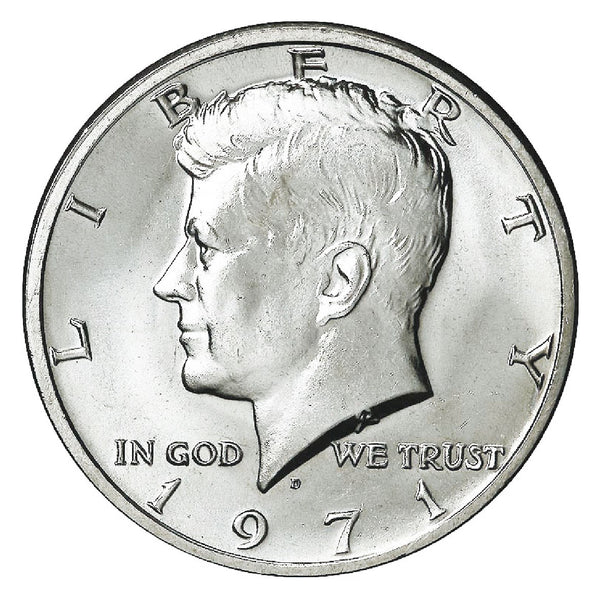1971 / Kennedy BU Half Dollar