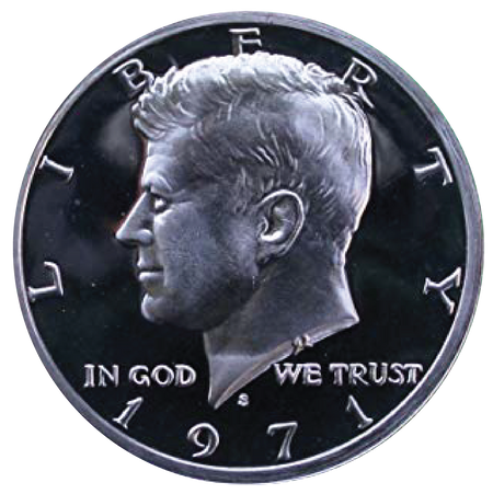1972 / Kennedy Half Dollar Gem Proof