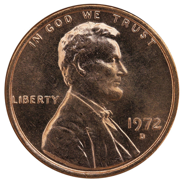 1972 / Lincoln Memorial BU Penny