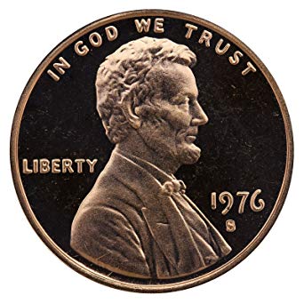 1976 / Lincoln Memorial Penny Cameo Proof