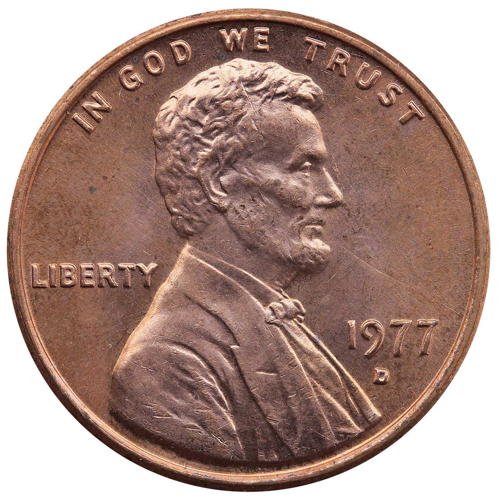 1977 / Lincoln Memorial BU Penny
