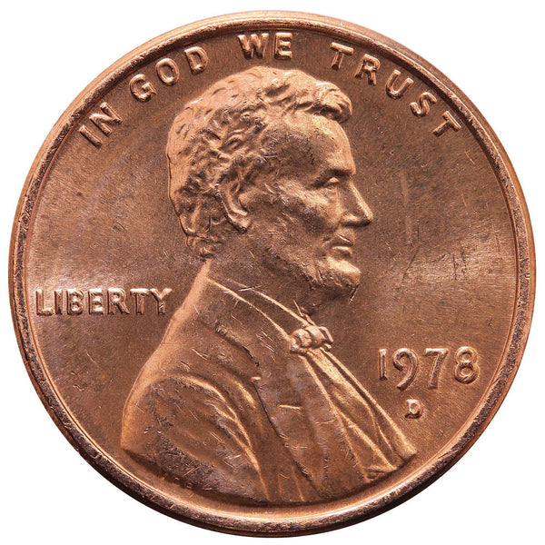1978 / Lincoln Memorial BU Penny