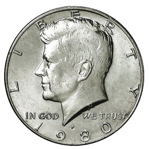 1980/ Kennedy Half Dollar BU
