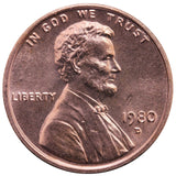 1980 / Lincoln Memorial BU Penny