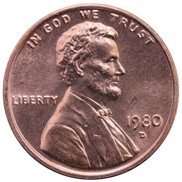 1980 / Lincoln Memorial BU Penny