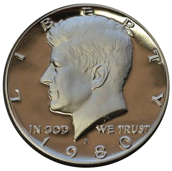 1980 / Kennedy Half Dollar Gem Proof