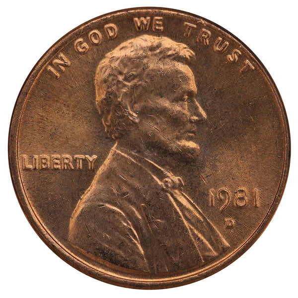 1981 / Lincoln Memorial BU Penny