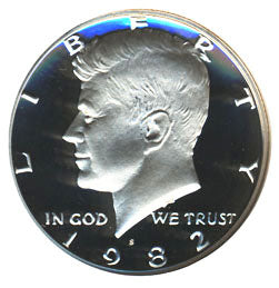 1982/ Kennedy Half Dollar Gem Proof