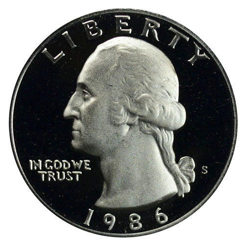 1986 / Washington Quarter Gem Proof