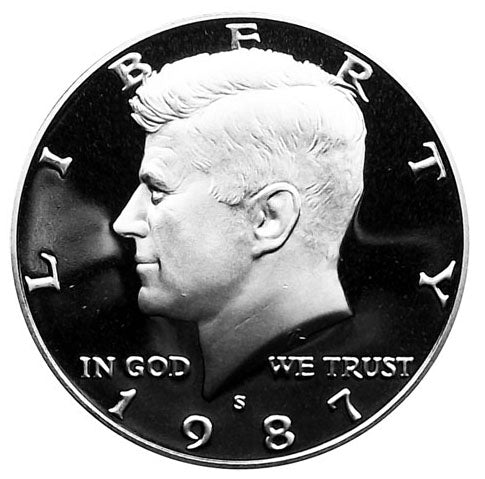 1987 / Kennedy Half Dollar Gem Proof