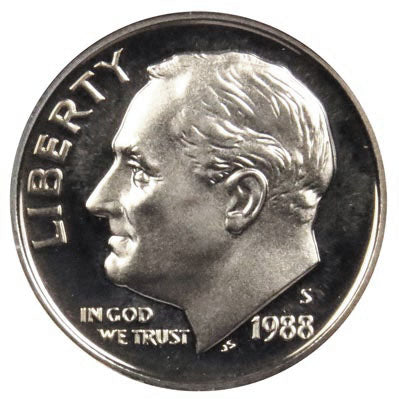 1988 / Roosevelt Dime Gem Proof