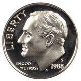 1988 / Roosevelt Dime Gem Proof