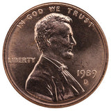 1989 / Lincoln Memorial BU Penny