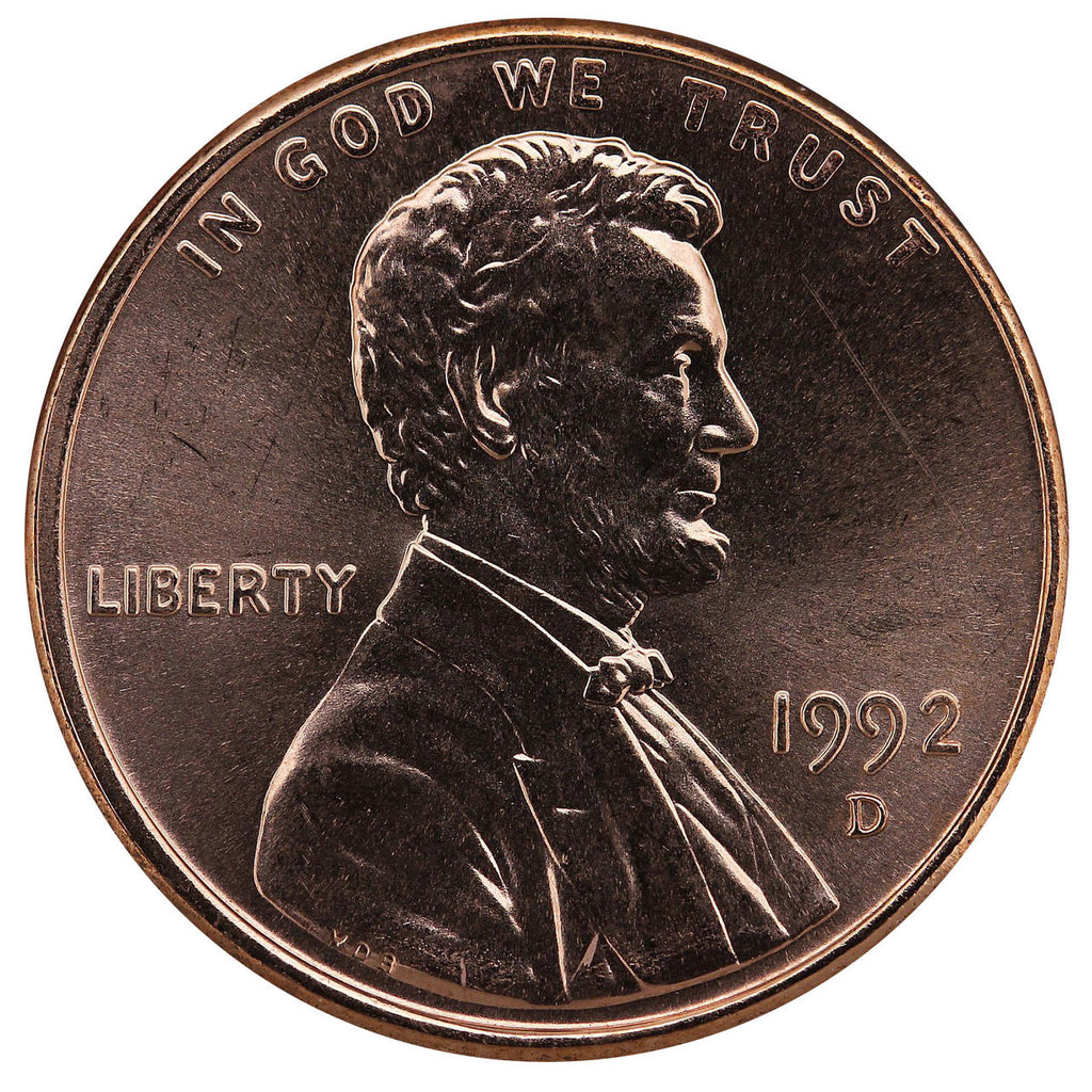 1992 / Lincoln Memorial BU Penny
