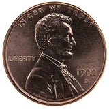 1992 / Lincoln Memorial BU Penny