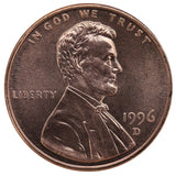 1996 / Lincoln Memorial BU Penny