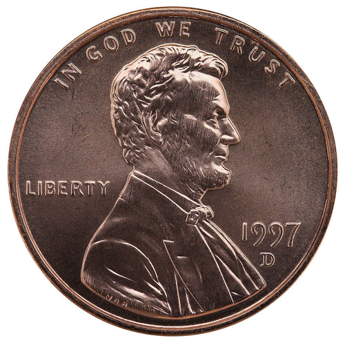 1997 / Lincoln Memorial BU Penny