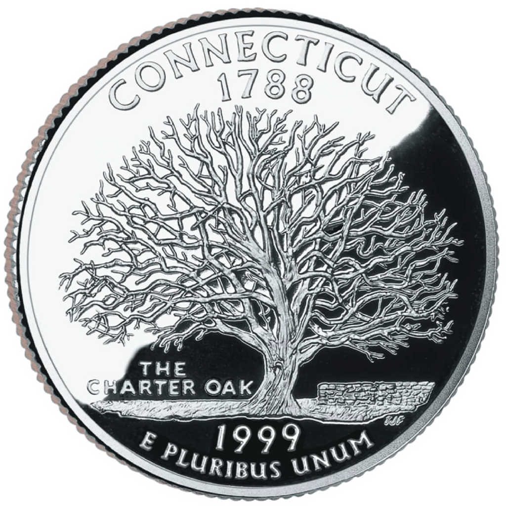 1999 / State Quarter Gem Proof / Connecticut