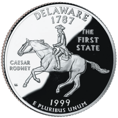 1999 / State Quarter BU / Delaware