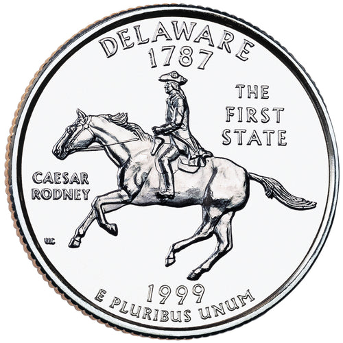 1999 / State Quarter BU / Delaware