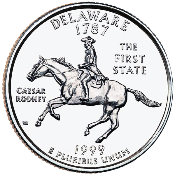 1999 / State Quarter BU / Delaware