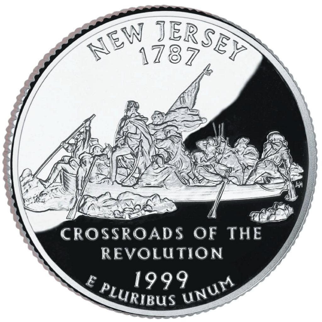 1999 / State Quarter Gem Proof / New Jersey