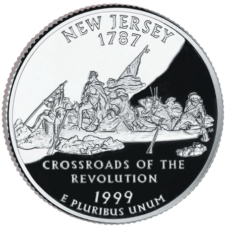 1999 / State Quarter Gem Proof / Delaware