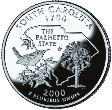 2001 / State Quarter BU / North Carolina