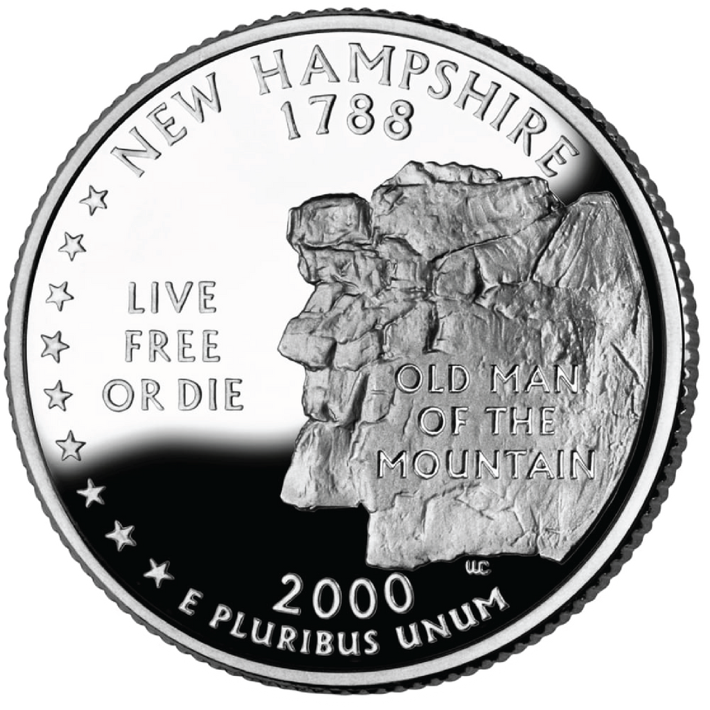 2000 / State Quarter Gem Proof / New Hampshire