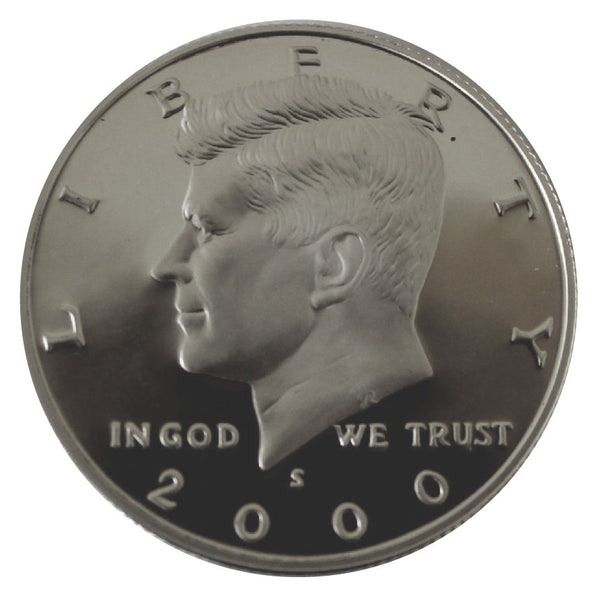 2000 / Kennedy Half Dollar Silver Gem Cameo Proof