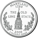 2000 / State Quarter BU / Maryland