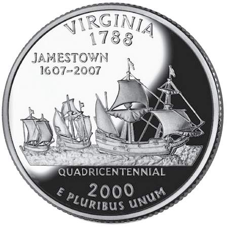 2000 / State Quarter Gem Proof / Massachusetts