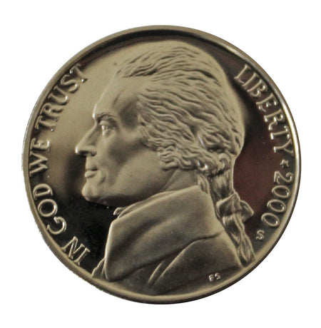 2000 / State Quarter Deep Cameo Silver Proof / New Hampshire