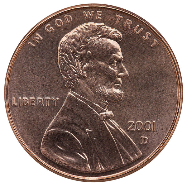 2001 / Lincoln Memorial BU Penny