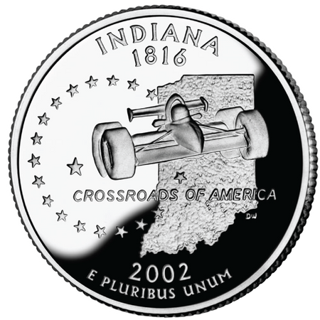 2001 / State Quarter BU / North Carolina
